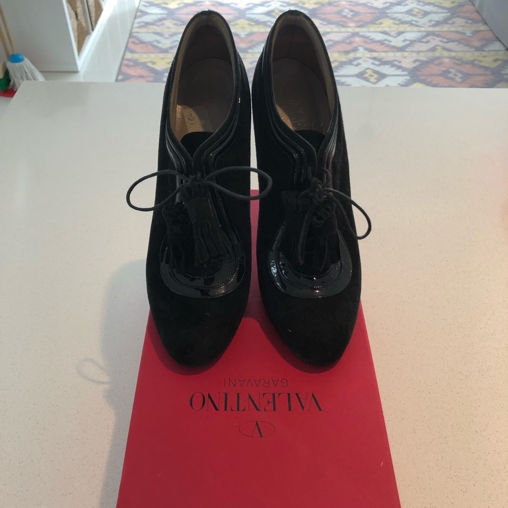 Black Valentino booties